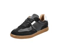 Plateausneaker STEVE MADDEN "STEVE MADDEN Sneaker Leder", Damen, Gr. 40, schwarz, Leder, Schuhe Plateausneaker (48777015-40) schwarz