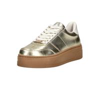 Plateausneaker STEVE MADDEN "STEVE MADDEN Sneaker Lederimitat", Damen, Gr. 38, gold, Lederimitat, Schuhe Plateausneaker (20779247-38) gold