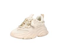 Plateausneaker STEVE MADDEN "STEVE MADDEN Sneaker Lederimitat", Damen, Gr. 40, beige, Lederimitat, Schuhe Plateausneaker (30079434-40) beige