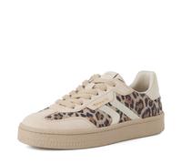 Tamaris Damen Sneaker Leder, braun, 38 EU