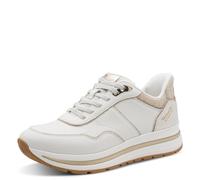 Tamaris Damen Sneaker Low, weiß, 41 EU