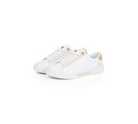 Tommy Hilfiger Damen CHIC Court Sneaker FW0FW08382 Sneakers, White, 37 EU