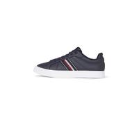 Tommy Hilfiger Damen ICON Court Sneakers Stripes (FW0FW08110 Niedriger Schnitt (Schuhe), Blau (Space Blue), 41 EU
