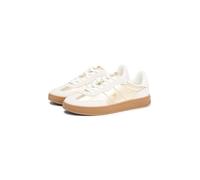 Plateausneaker TOMMY HILFIGER "MU JACKIE METALLIC", Damen, Gr. 37, weiß, goldfarben, Leder, Schuhe Plateausneaker (32665825-37) weiß, goldfarben