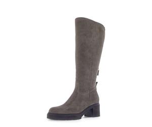 Plateaustiefel GABOR "Plateau Stiefel", Damen, Gr. 40, grau (braun), Schuhe (31492421-40) braun