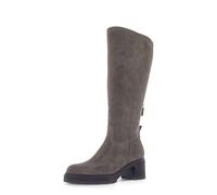 Plateaustiefel GABOR "Plateau Stiefel", Damen, Gr. 42, grau (braun), Schuhe (31492421-42) braun