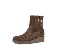 Plateaustiefelette GABOR "Plateau Stiefelette", Damen, Gr. 35,5, braun, Schuhe (51083148-35,5) braun