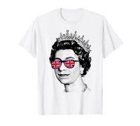 Platinum Jubilee Queen & Union Jack Shades Queen's Jubilee T-Shirt