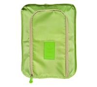 Platzsparende Schuhaufbewahrung, Organizer, wasserdichtes Polyestergewebe, faltbare Reisetasche für Fitnessstudio, Kleidung, Strandzubehör, wasserdichte Schuhtasche, grün, Einheitsgröße