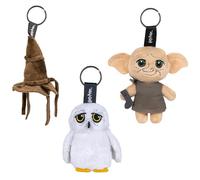 Play by Play Stitch, Angel, Hello Kitty, Harry Potter, Pochita & Jinx Plüsch Schlüsselanhänger Lizenz - Kuscheltier, Stofftier Anhänger