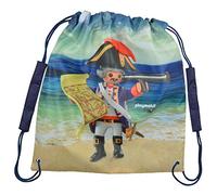 PLAYMOBIL - Turnbeutel 38 x 35 cm Sportbeutel aus Polyester 126496 Piraten Motiv 7"