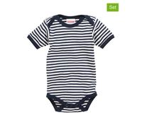 Playshoes Kinder-Kurzarm-Body in Gr. 86/92, weiß, junge