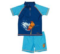 Playshoes 2tlg. Badeoutfit "Die Maus" in Blau - Größe 134/140 | Baby Bademode