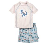 Playshoes 2tlg. Badeoutfit "Dino" in Creme - Größe 98/104 | Baby Bademode