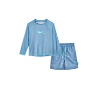 Playshoes 2tlg. Badeoutfit "Hai" in Blau - Größe 146/152 | Baby Bademode