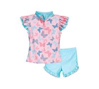 Playshoes 2tlg. Badeoutfit in Rosa - Größe 110/116 | Baby Bademode