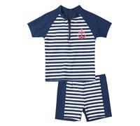 Playshoes 2tlg. Badeoutfit "Maritim" in Dunkelblau - Größe 110/116 | Baby Bademode