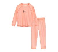 Playshoes 2tlg. Badeoutfit "Surfbrett Palmen" in Orange - Größe 86/92 | Baby Bademode