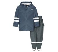 Playshoes 2tlg. Regenoutfit in Dunkelblau - Größe 128 | Babyjacken