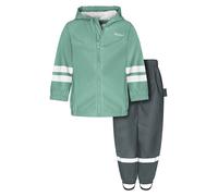 Playshoes 2tlg. Regenoutfit in Grün - Größe 128 | Babyjacken