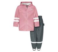 Playshoes 2tlg. Regenoutfit in Rosa - Größe 128 | Babyjacken
