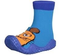 Playshoes Aqua-Socke Badeschuhe DIE Maus, Jungen Aqua Schuhe, Blau, 24/25 EU