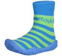 Playshoes Aqua-Socken STREIFEN in blau/grün, Gr. 28/29, maedchen,junge