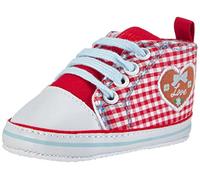 Playshoes Baby Canvas-Turnschuhe, trendiger Stoff-Sneaker mit rutschhemmenden Noppen, mit Landhaus-Motiv