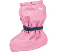 Playshoes Baby Regenfüßlinge mit Fleece-Futter, leichte Krabbel-Schuhe für Jungen und Mädchen, mit Playshoes-Motiv, Pink (Rosa 14)Small