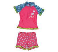 Playshoes Bade-Set 2-tlg. Blumen Gr. 86/92 - Pink