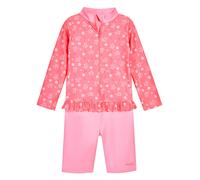 Playshoes - Kid's UV-Schutz Einteiler L/S Hawaii - Lycra, Gr. 74-80, rosa (Coral)