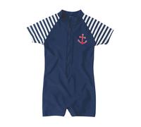Playshoes Badeanzug "Maritim" in Weiß - Größe 74/80 | Baby Bademode