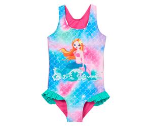 Playshoes Badeanzug "Meerjungsfrau" in Pink - Größe 110/116 | Baby Bademode