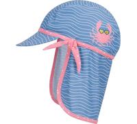 Playshoes Bademütze Krebs, blau/pink (Größe: 49)