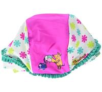 Playshoes Bade-Kopftuch DIE MAUS - BLUMEN in weiß/pink, Gr. 53, maedchen