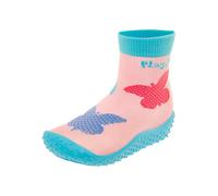 Playshoes Unisex Kinder Aquasocken Wassersportschuh Aquasocken, 174815, Schmetterlinge