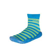 Playshoes Aqua-Socken STREIFEN in blau/grün, Gr. 26/27, maedchen,junge