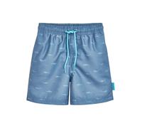 Playshoes Jungen Badehose Boardshorts, Allover Haie, 110-116