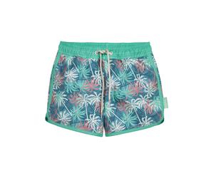 Playshoes Badeshorts "Palmen" in Grün - Größe 146/152 | Baby Bademode
