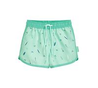 Playshoes Badeshorts "Surfbrett Palme" in Mint - Größe 98/104 | Kinder Bademode