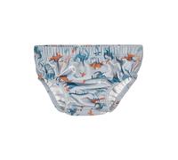 Playshoes Badewindel "Dino" in Hellblau - Größe 74/80 | Baby Bademode