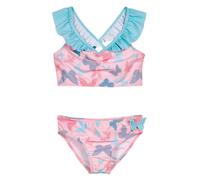 Playshoes Mädchen Uv-schutz Bikini Badeanzug Schwimmanzug Badebekleidung, Schmetterlinge, 122-128 EU