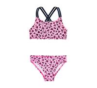 Playshoes Bikini "Leo-Print" in Rosa - Größe 158/164 | Kinder Bademode