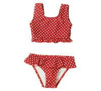 Playshoes Bikini "Punkte" in Rot - Größe 110/116 | Kinder Bademode