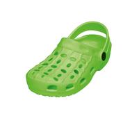 Playshoes Clogs BASIC in grün, Gr. 24/25, maedchen,junge