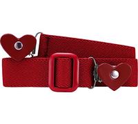 Playshoes Elastik-Gürtel Herz-clip Uni Unisex Kinder, Rot Herz ,74-110