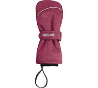 Playshoes Kinder - Unisex 1er Pack warme Winter-Handschuhe mit Klettverschluss Fäustling, Rot (Beere 40), 2 ( 2-4 Jahre) (Herstellergröße: 2 ( 2-4 Jahre))