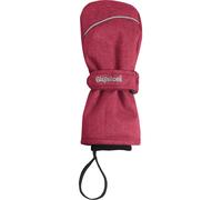 Playshoes Kinder - Unisex 1er Pack warme Winter-Handschuhe mit Klettverschluss Fäustling, Rot (Beere 40), 2 ( 2-4 Jahre) (Herstellergröße: 2 ( 2-4 Jahre))