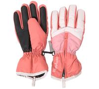 Playshoes Finger-handschuh Unisex Kinder Winter-Handschuhe, Rosa Blockfarben, 3