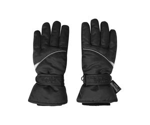 Playshoes Fingerhandschuhe in Schwarz - Größe 4 | Kinderhandschuhe